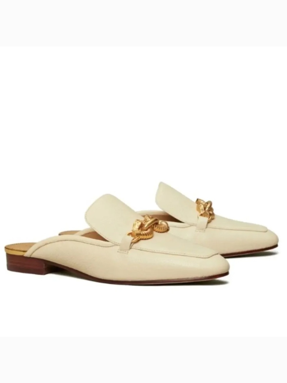 Tory Burch Jessa Leather Backless Mule Size 7 - Picture 13 of 14
